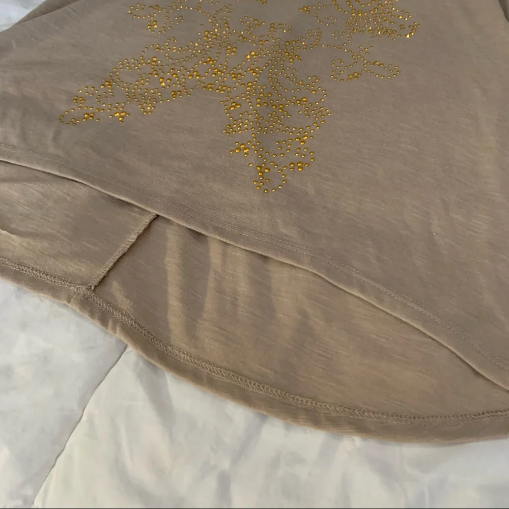 Wet Seal Butterfly Sparkle Tank Top L